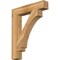 Ekena Millwork Imperial Block Rough Sawn Bracket, Western Red Cedar, 6"W x 34"D x 42"H BKT06X34X42IMP05RWR - alternate 1